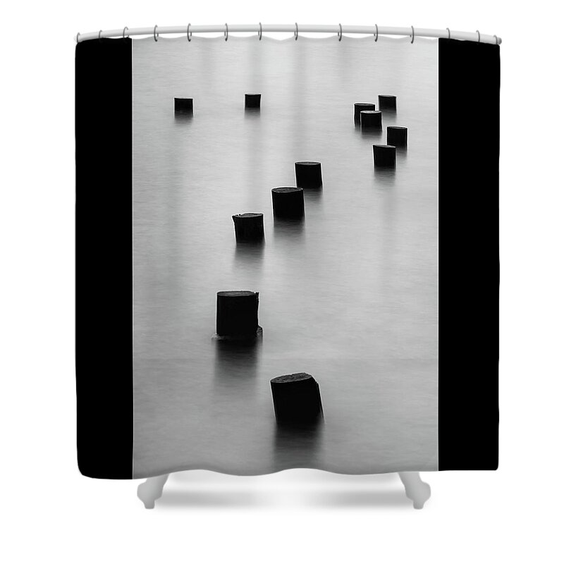 New York City Shower Curtain featuring the photograph Question Everything by Az Jackson