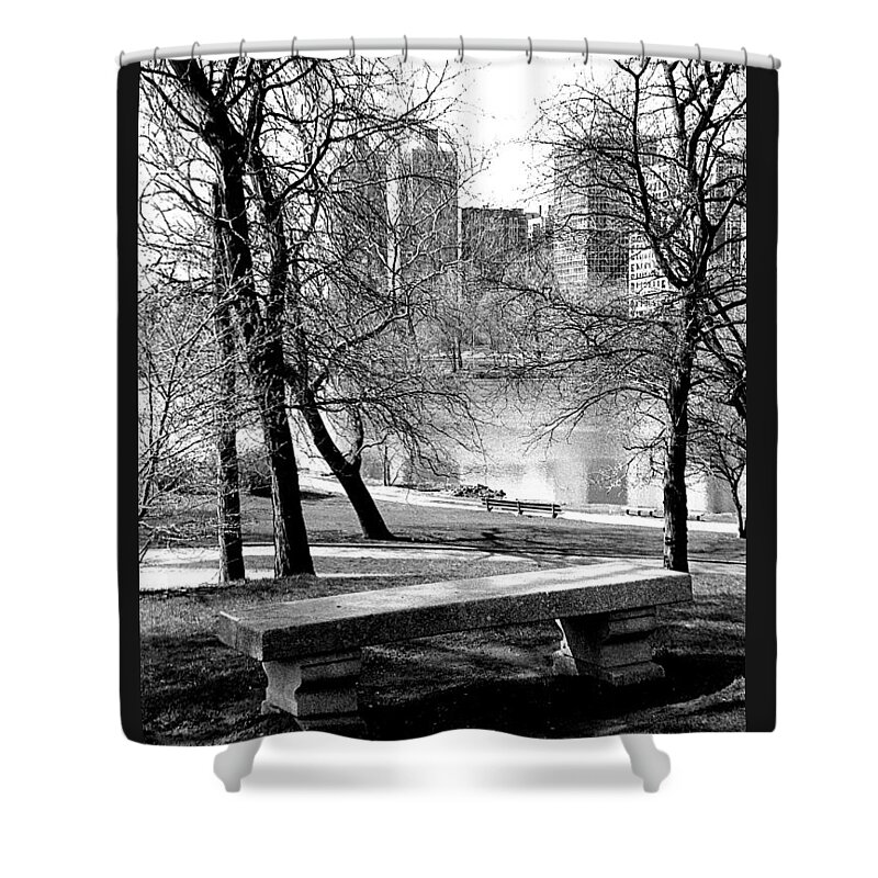 Landscape Shower Curtain featuring the photograph Quiet Thoughts by Carol Neal-Chicago