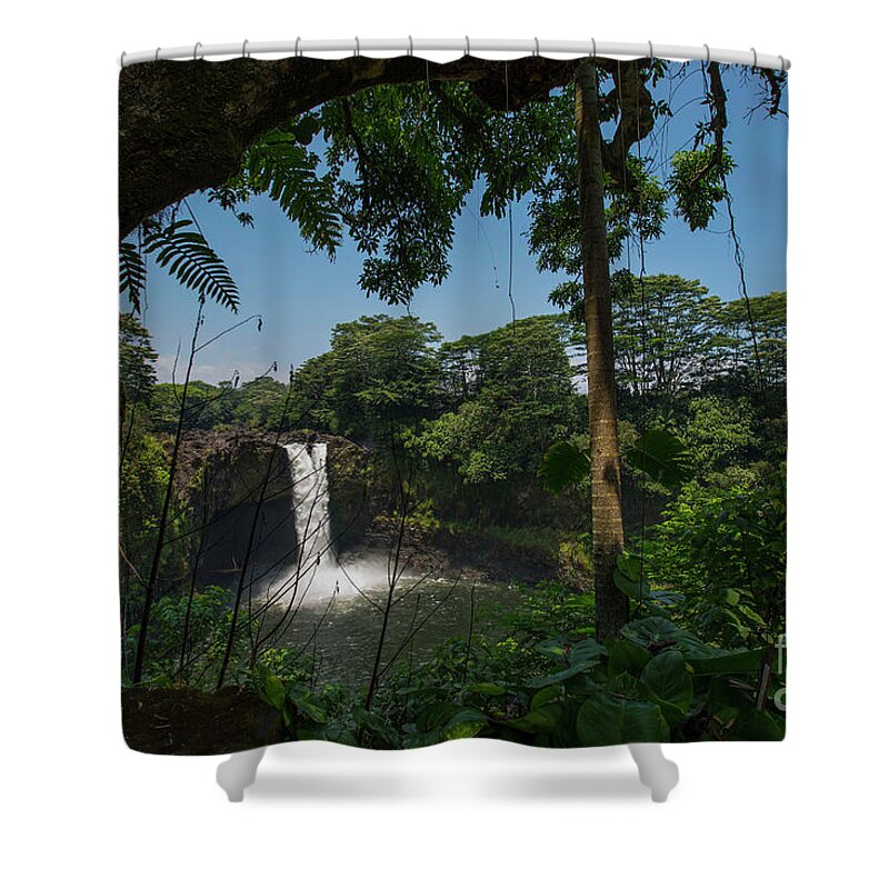 Photography Shower Curtain featuring the photograph Rainbow Falls 6 by Daniel Knighton