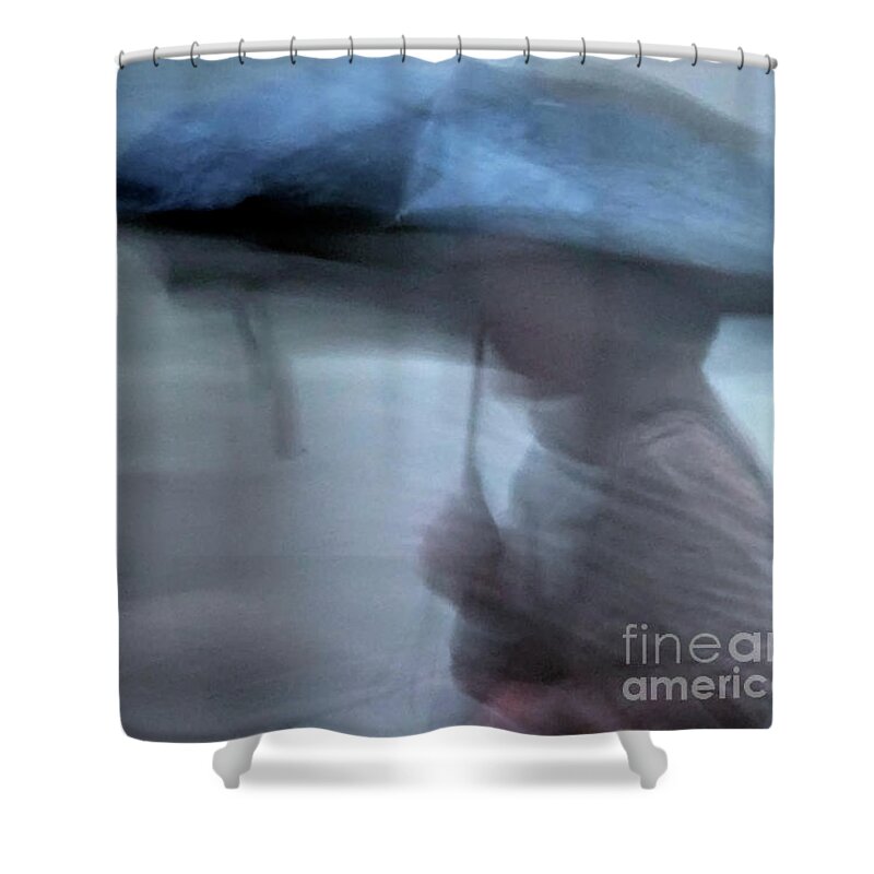 New Orleans Shower Curtain featuring the photograph Raining in New Orleans by Kathleen K Parker