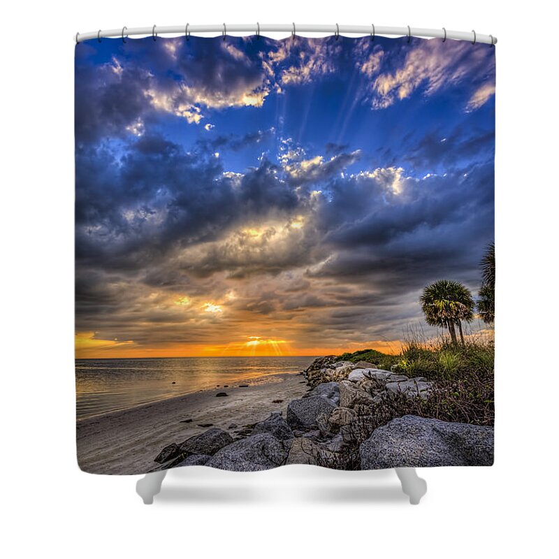 Light From Above Shower Curtain featuring the photograph Raw Beauty by Marvin Spates