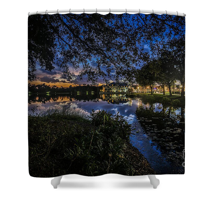 Celebration Shower Curtain featuring the photograph Reflection 9 by Mina Isaac