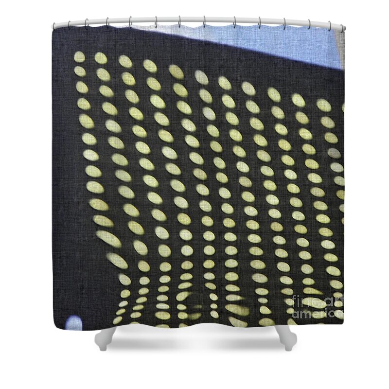 Reflection Shower Curtain featuring the photograph Reflection on 42nd Street 3 by Sarah Loft