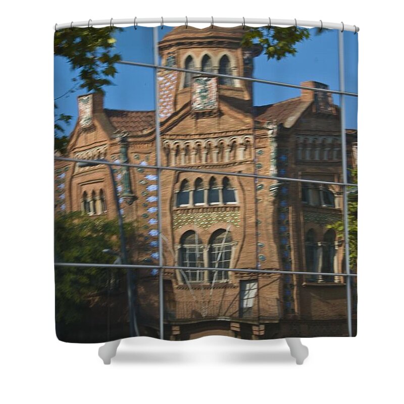 Barcelona Shower Curtain featuring the photograph Reflections of Barcelona #23 by Richard Henne