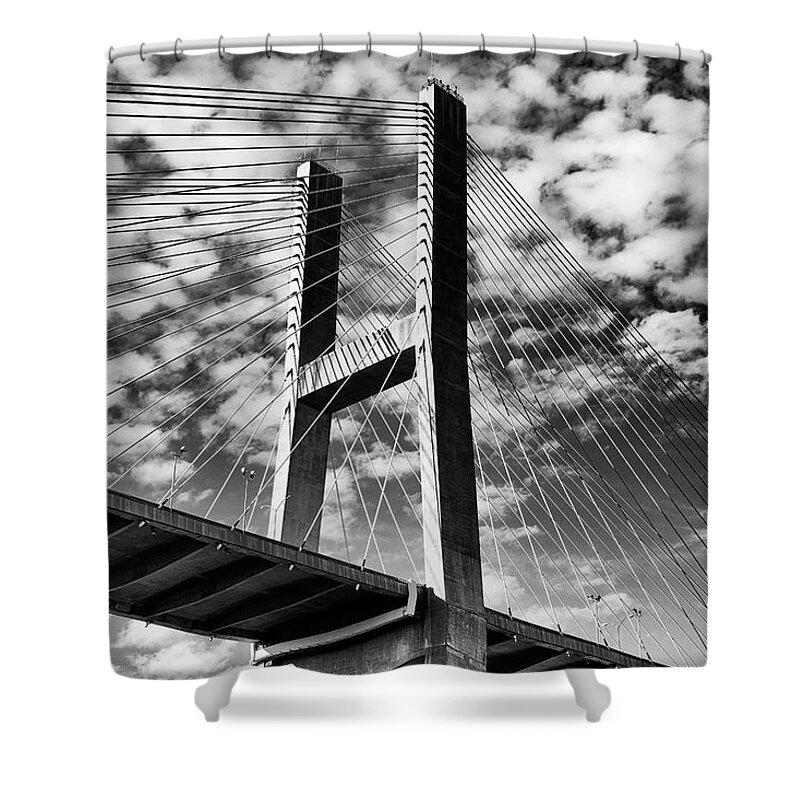 Savannah Shower Curtain featuring the photograph Reinforcement by Ray Silva