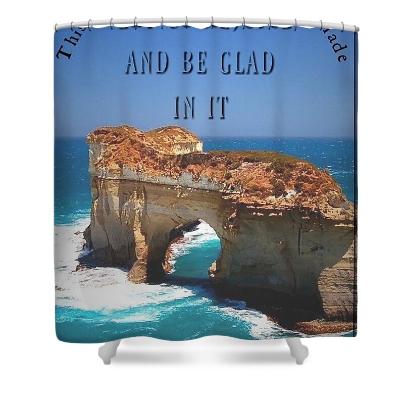 God Shower Curtain featuring the photograph Rejoice 118 24 by David Norman