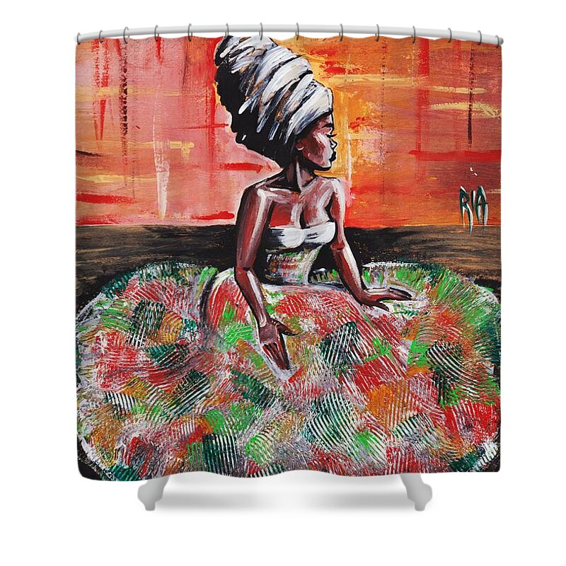 Stress Shower Curtain featuring the photograph Tranquil Moments #1 by Artist RiA