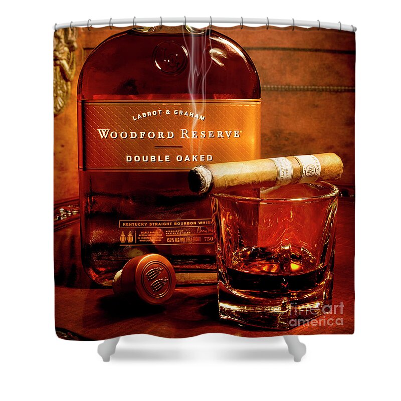 Woodford Reserve Shower Curtain featuring the photograph Relaxing by Jon Neidert