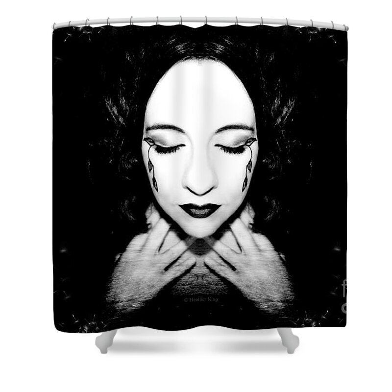 Nightmare Shower Curtain featuring the photograph Remembrance of fears by Heather King