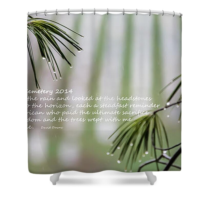 Respect Shower Curtain featuring the photograph Respect by David Downs
