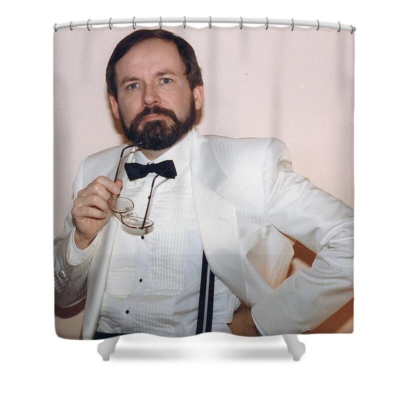 Reynold Jay Shower Curtain featuring the photograph Reynold Jay Portrait by Reynold Jay
