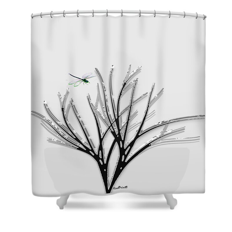 Bouquet Shower Curtain featuring the photograph Ribbon Grass by Asok Mukhopadhyay