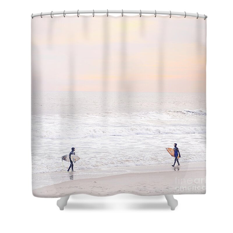 Kremsdorf Shower Curtain featuring the photograph Riders Of The Sea by Evelina Kremsdorf