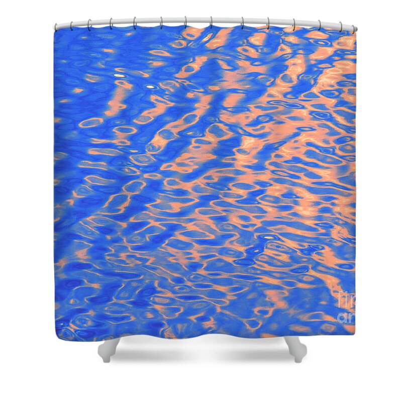 Water Shower Curtain featuring the photograph Rings of Dawn by Sybil Staples