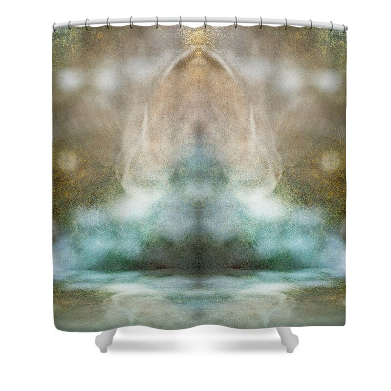 Risen Shower Curtain featuring the photograph Risen by WB Johnston
