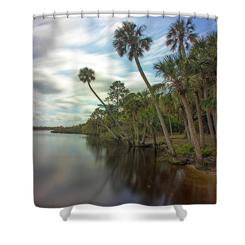 Florida Shower Curtain featuring the photograph River of Dreams by Robert Och