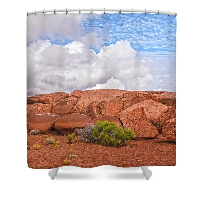 Canyonlands National Park Shower Curtain featuring the photograph Rock Garden In The Sky by Angelo Marcialis