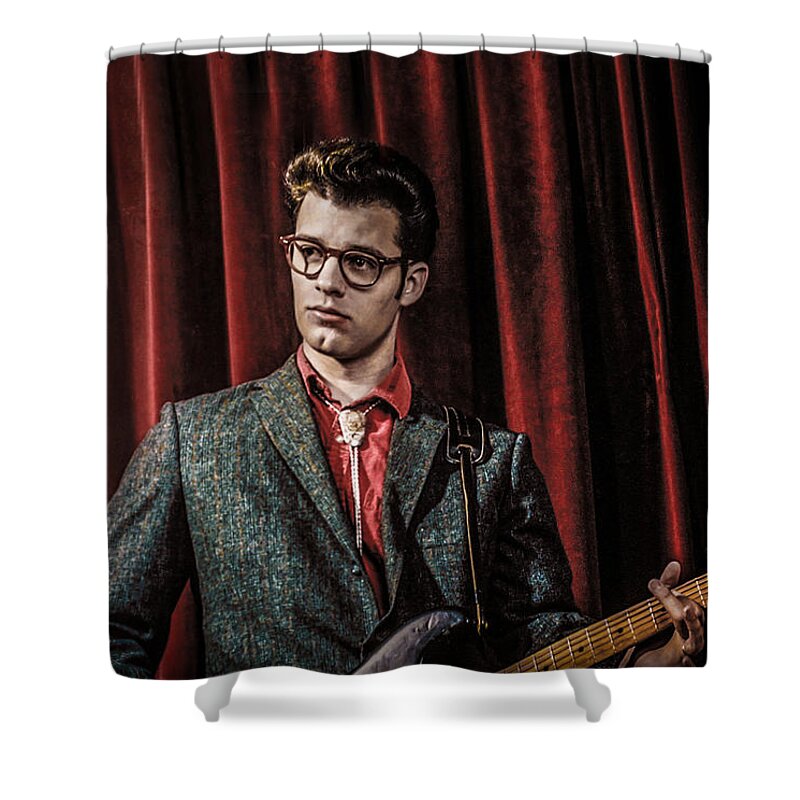 Rockabilly Shower Curtain featuring the photograph Rockabilly by Ray Congrove