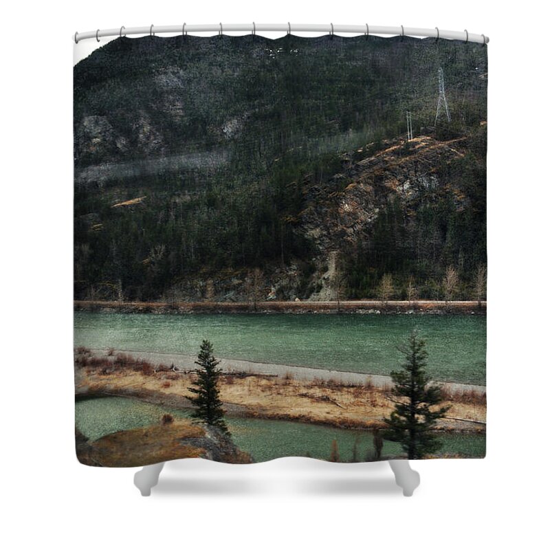 Montana Shower Curtain featuring the photograph Rocky Mountain Foothills Montana by Kyle Hanson