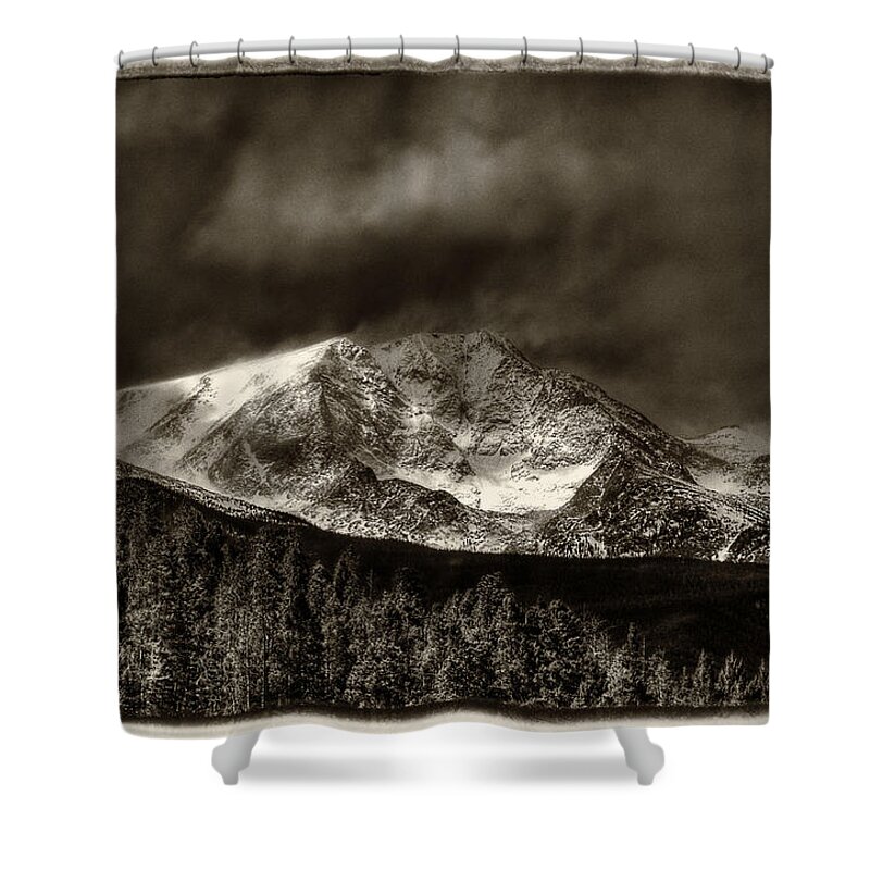 Mountain Shower Curtain featuring the photograph Rocky Mountain National Park by Lawrence Knutsson