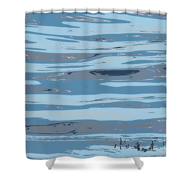 Water Shower Curtain featuring the photograph Roll With It by Tom Maxwell