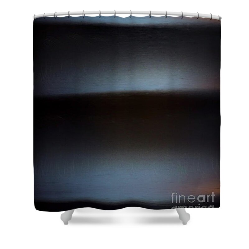 Waves Shower Curtain featuring the photograph Rolling Waves Abstract by James Aiken