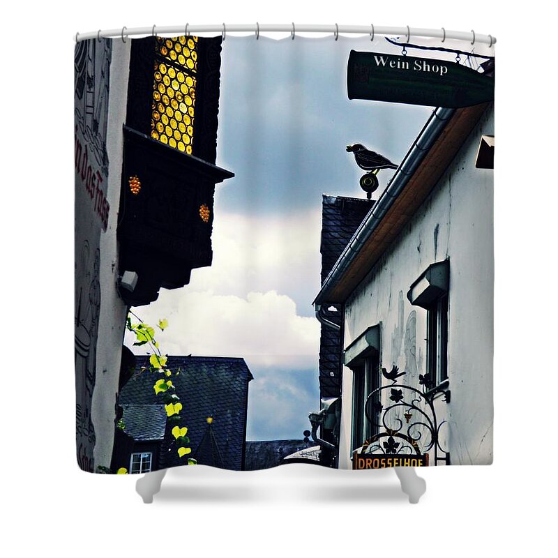 Rudesheim Shower Curtain featuring the photograph Rudesheim 2 by Sarah Loft