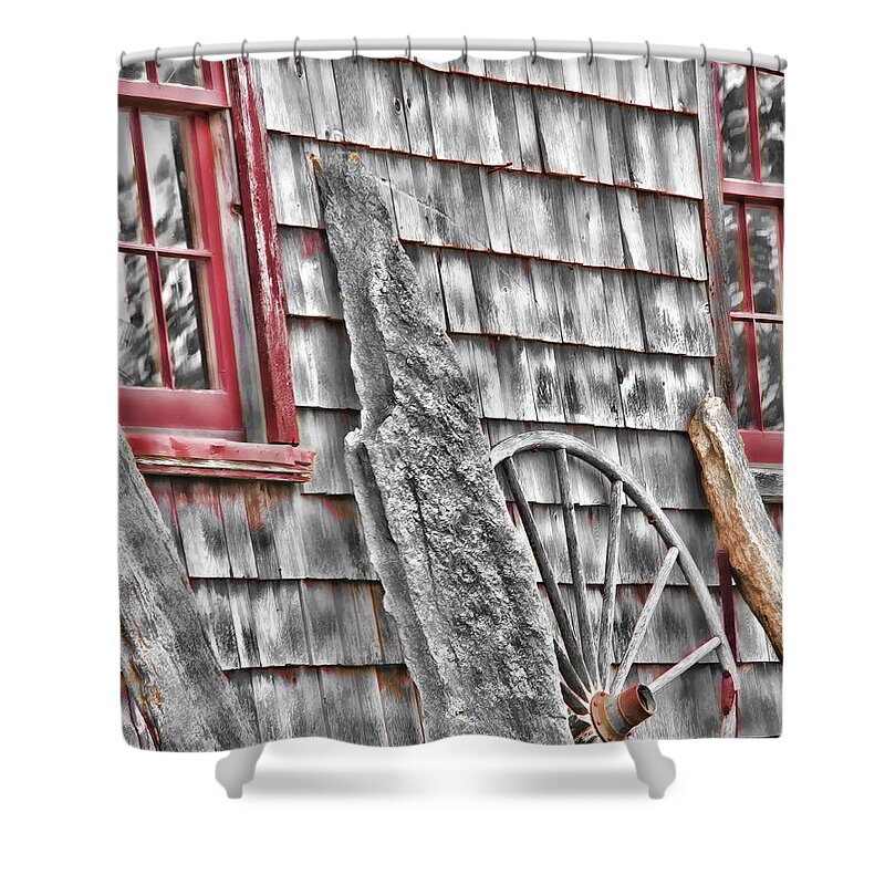 Antique Shower Curtain featuring the photograph Rural Delights by Richard Bean