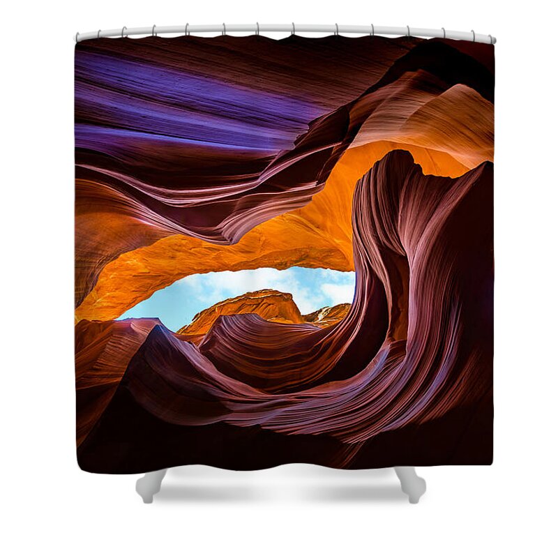 Contortions Shower Curtains