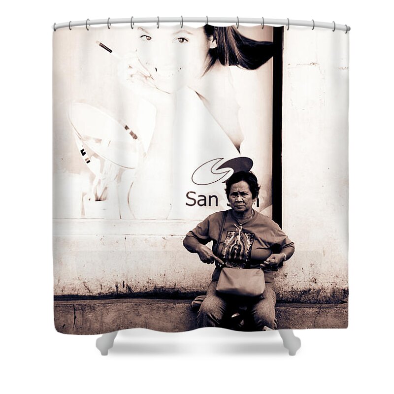 Cavite Shower Curtain featuring the photograph Sans Brains by Jez C Self