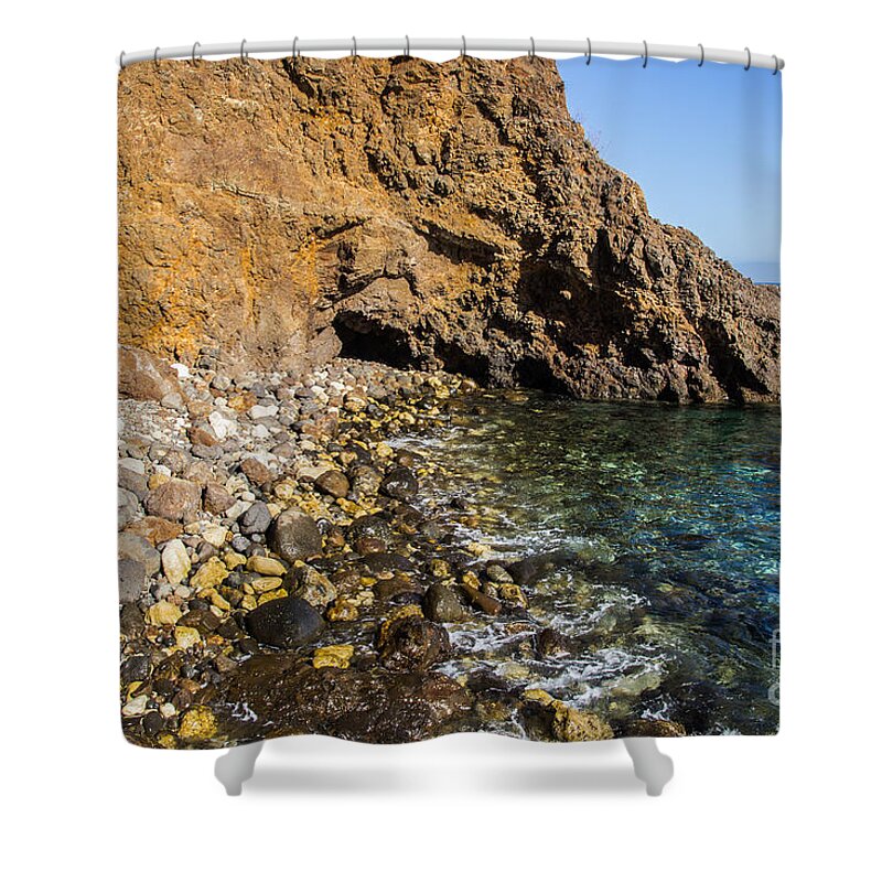 Scorpion Anchorage Shower Curtain featuring the photograph Scorpion Anchorage by Suzanne Luft
