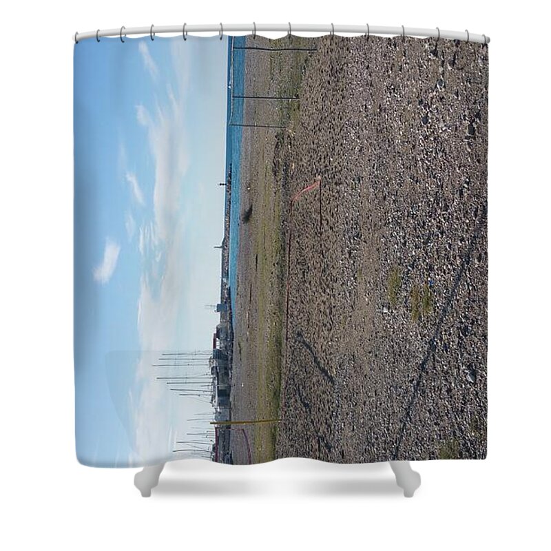  Shower Curtain featuring the photograph Sea Bar, Montenegro by Zachary Lowery