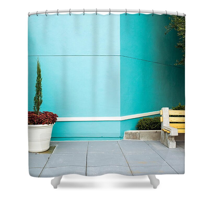 Still Life Shower Curtain featuring the photograph Seated by Nick Barkworth