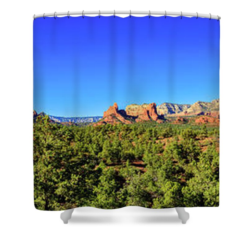 Arizona Shower Curtain featuring the photograph Sedona Beauty by Raul Rodriguez