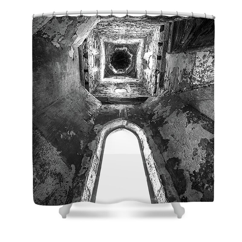 Art Shower Curtain featuring the photograph Seeing From With In by Terry Cosgrave