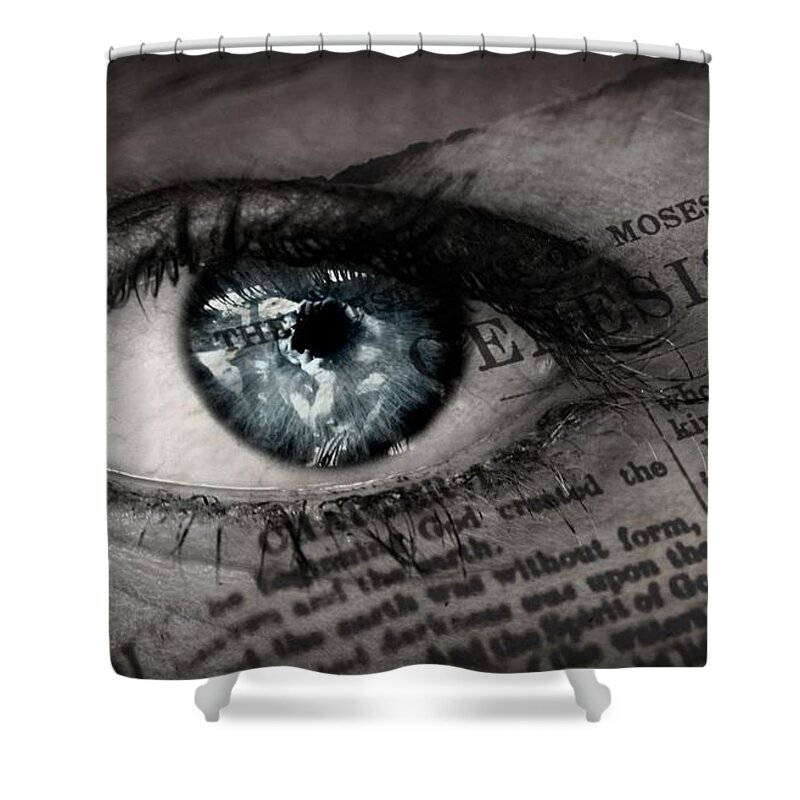 Shower Curtain featuring the photograph Seek The Truth by David Norman