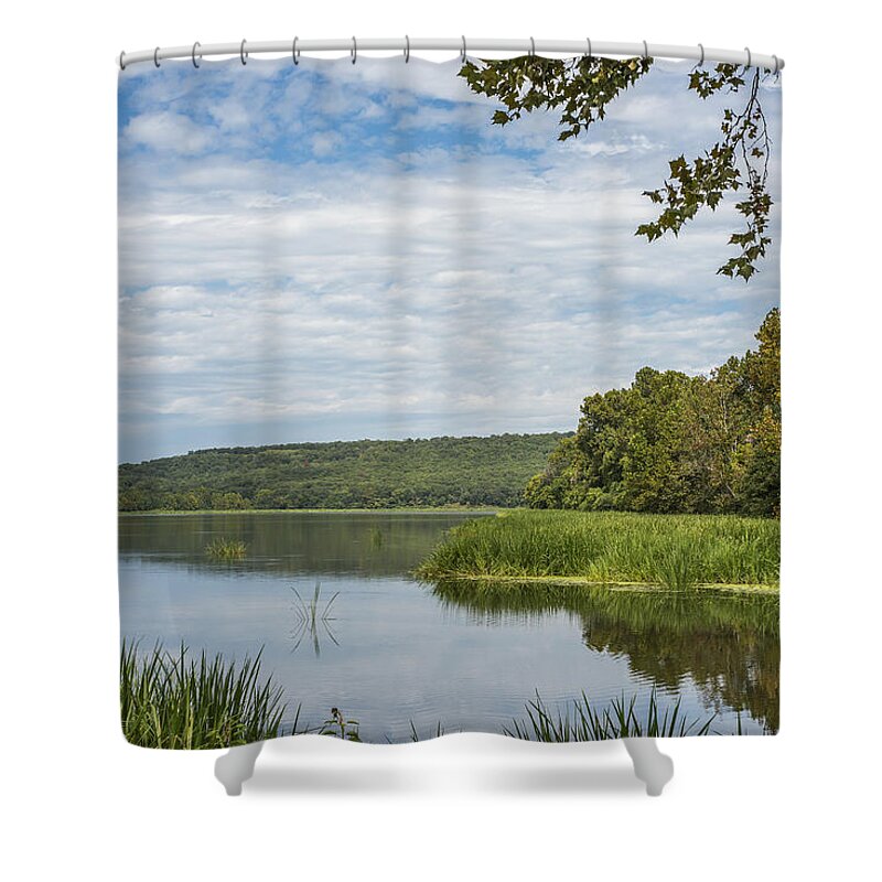 Hardwood Forest Shower Curtain featuring the photograph Sequoyah National Wildlife Refuge by Robert Potts