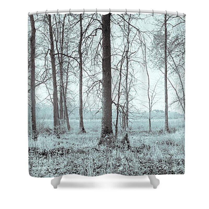 Canada Shower Curtain featuring the photograph Series Silent Woods 2 by RicharD Murphy