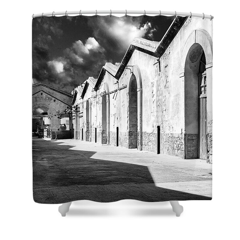 Shadowland Shower Curtain featuring the photograph Shadowland by Dominic Piperata