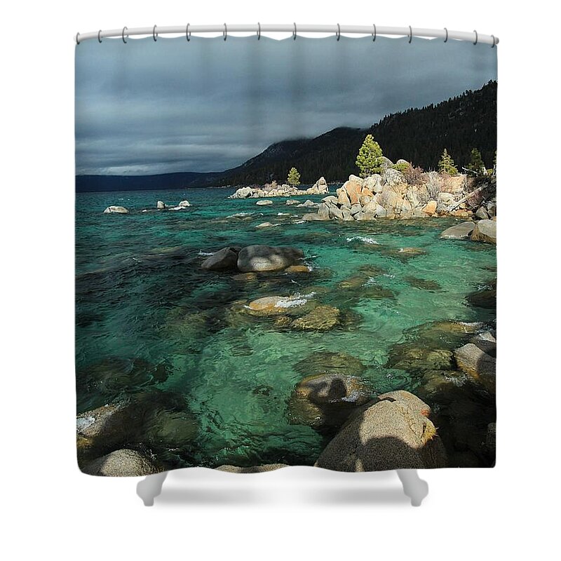 Storm Shower Curtain featuring the photograph Shadow...Live In The Light by Sean Sarsfield