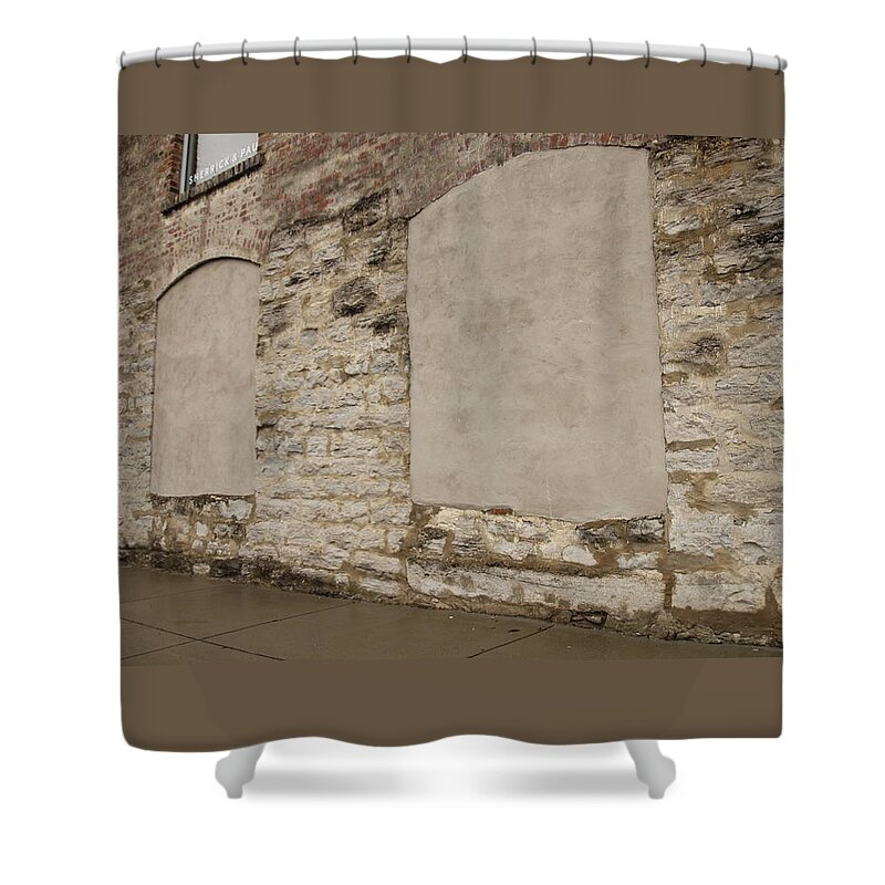 Horizontal Shower Curtain featuring the photograph Sherrick and Paul Art Gallery by Valerie Collins
