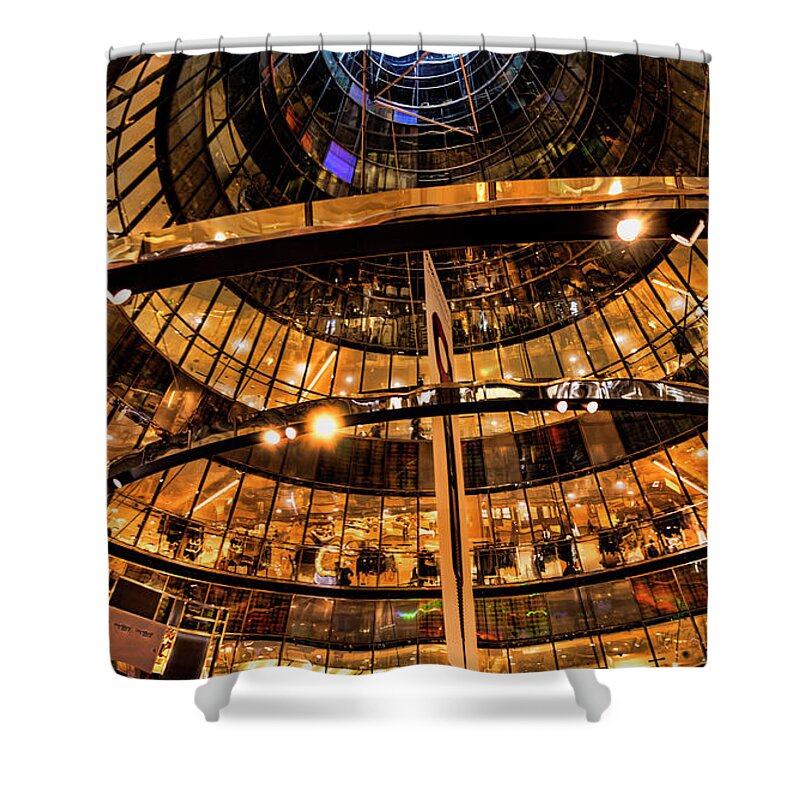 Amazing Shower Curtain featuring the photograph Shopping is an Art by Brenda Kean