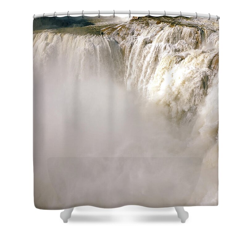 Shoshone Falls Shower Curtain featuring the photograph Shoshone Falls Music by Ed Riche