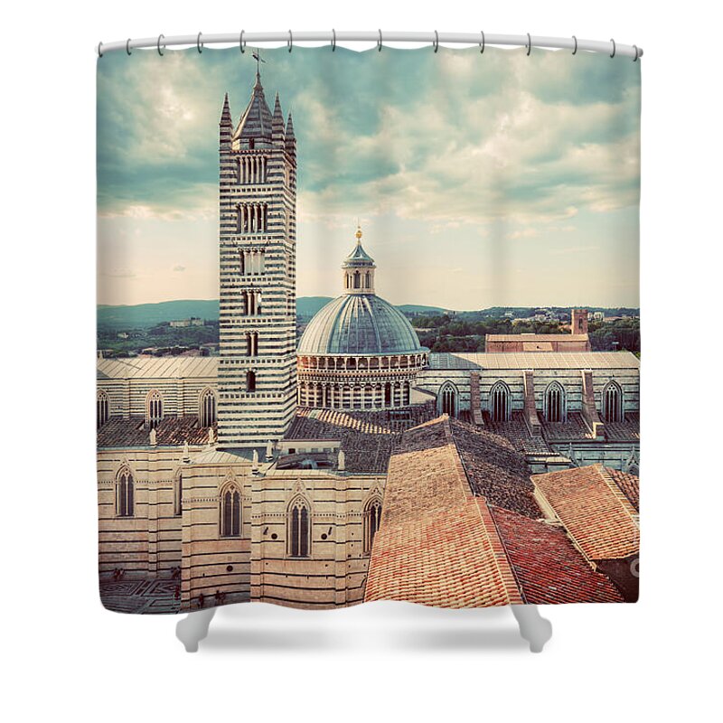 Sienna Cathedral Shower Curtains
