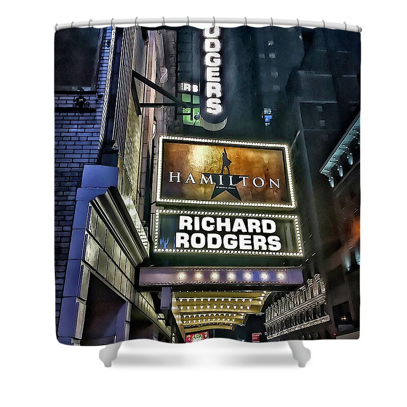 New York City Shower Curtain featuring the photograph Sights in New York City - Hamilton Marquis by Walt Foegelle