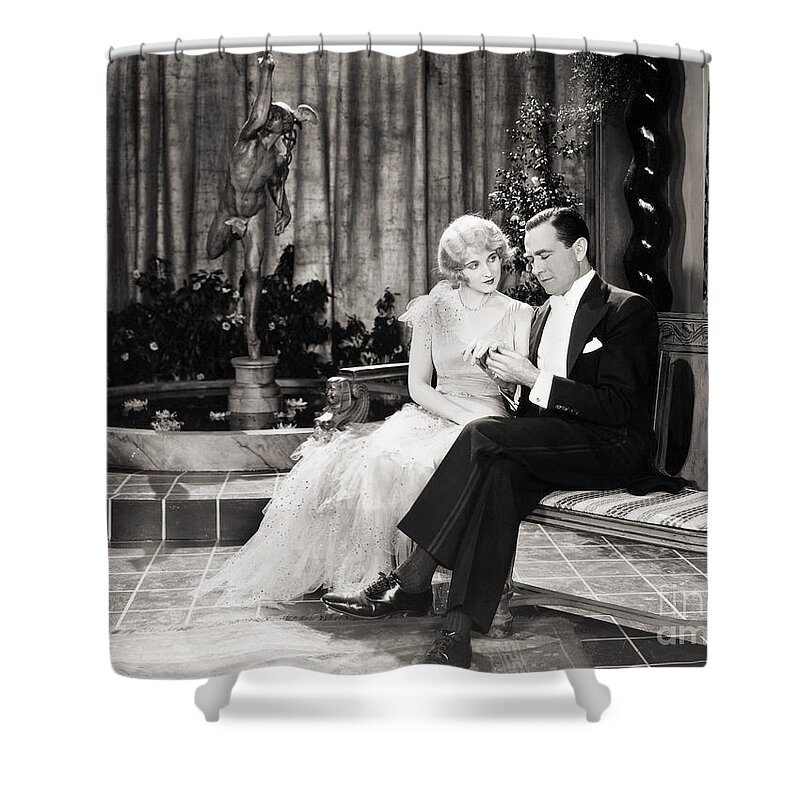 -couples- Shower Curtain featuring the photograph Silent Still: Couples by Granger
