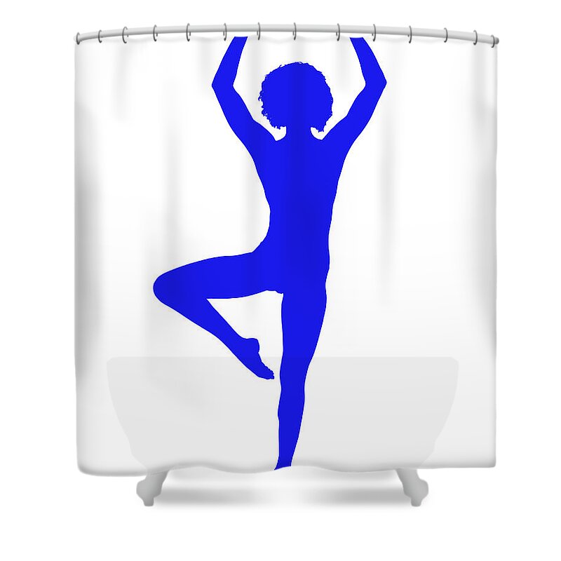 Silhouette Shower Curtain featuring the photograph Silhouette 23 by Michael Fryd