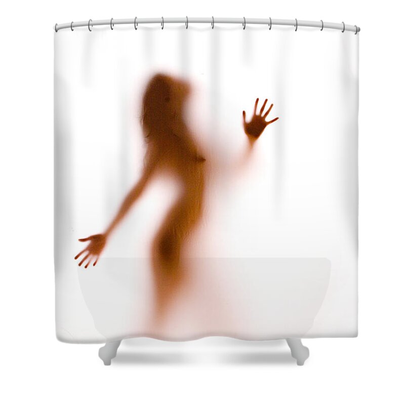Silhouette Shower Curtain featuring the photograph Silhouette 27 by Michael Fryd