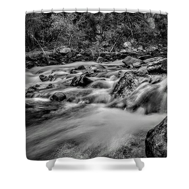 Stream Shower Curtain featuring the photograph Silky Stream by Michael Brungardt