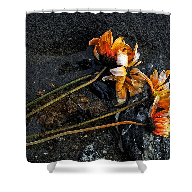 Flowers Shower Curtain featuring the photograph Still Life Watercolor by Cathy Mahnke